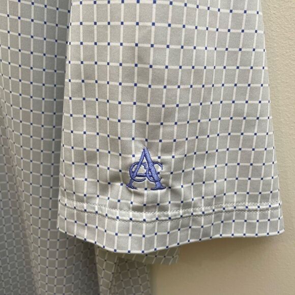 FootJoy Polo Shirt Mens Size Large Gray Embroidered Logo Golf - Picture 4 of 10